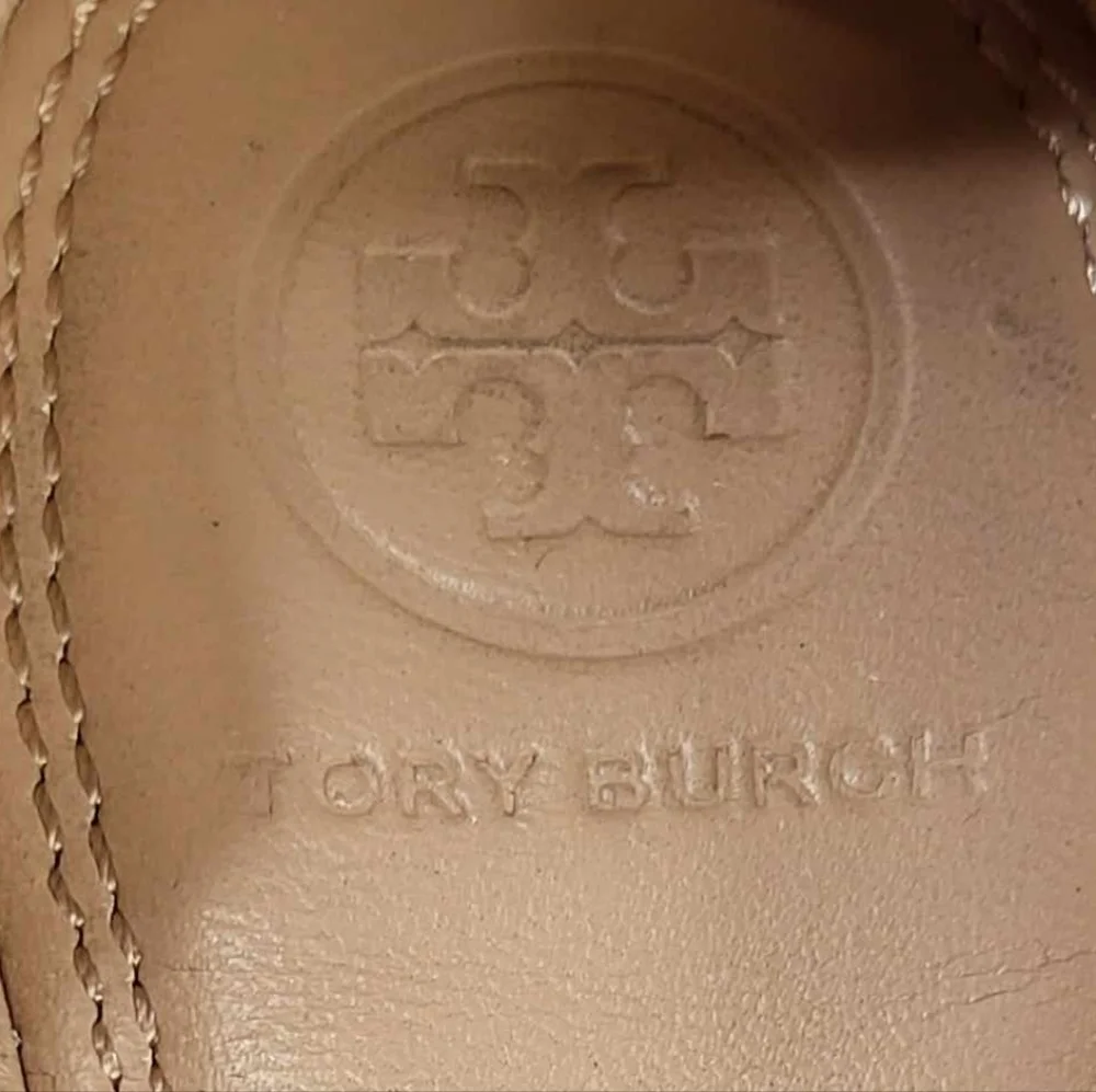 Tory Burch. Jolie‎ Two-Tone Ballet Flat. Size 7 M